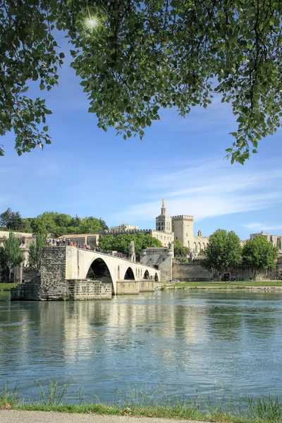 Ponte St.-Benezet em Avignon, Francia — Fotografia de Stock