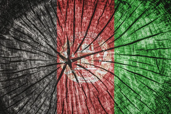 Vlajka Afghánistánu — Stock fotografie