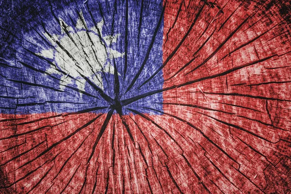 Bandera de Taiwan — Foto de Stock