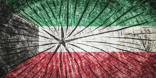 Σημαία του Κουβέιτ — Φωτογραφία Αρχείου