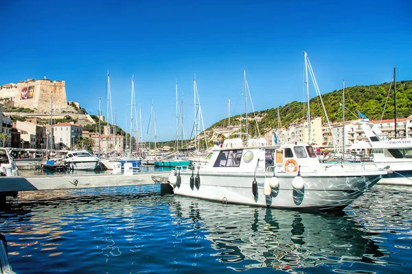 Bonifacio - Picturesque Capital of Corsica, France — Stock Photo, Image