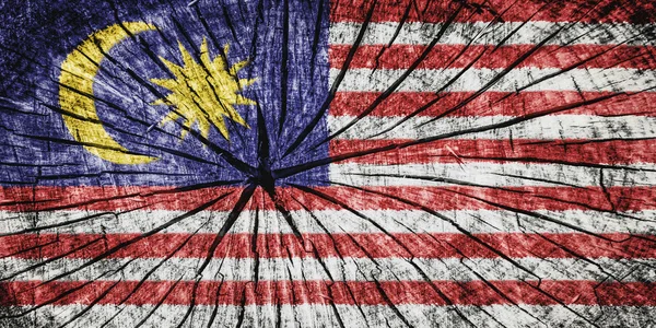 Bandera de malaysia — Foto de Stock