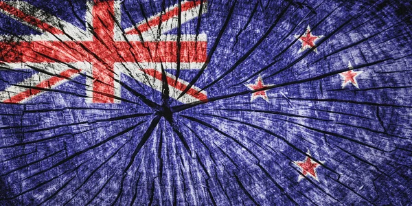 Bandera de New Zealand — Foto de Stock