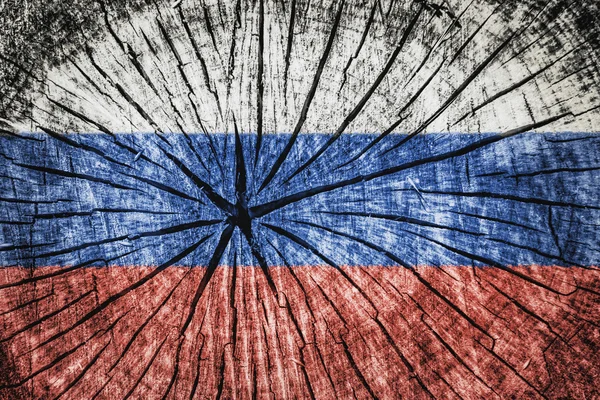 Vlag van Rusland — Stockfoto