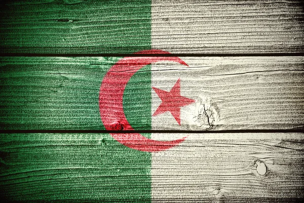 Σημαία της Αλγερίας — Φωτογραφία Αρχείου