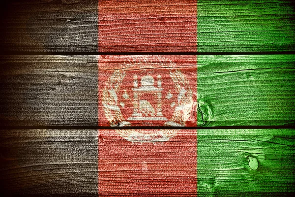 Bandera de Afghanistan — Foto de Stock