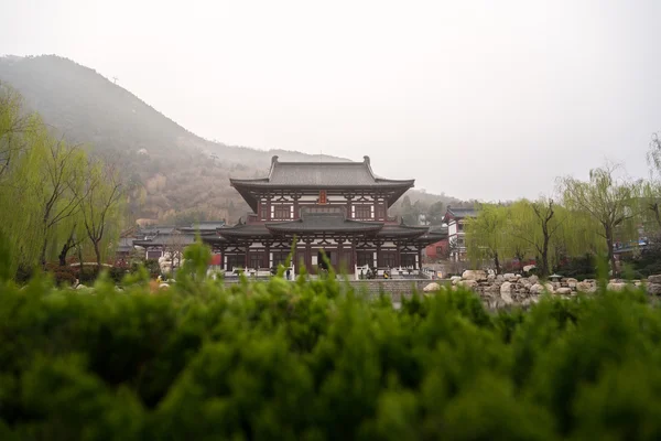 Huaqing heiße quelle in xian Stockbild