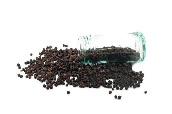 Dried black peppercorn — Stock Photo, Image