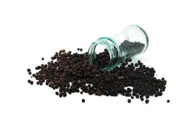 Dry black peppercorn — Stock Photo, Image