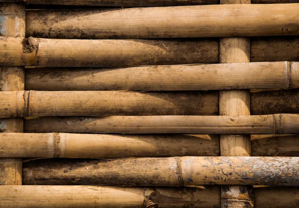 Крупним планом гранжеве брудне плетіння бамбукового шляху — стокове фото