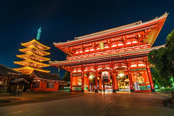 Asakusa, ναός του Σενσότζι — Φωτογραφία Αρχείου