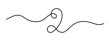 İki numara bir çizgi sanat, el çizimi 2 saniye aralıksız çizim hatları, sayısal matematiksel anahat minimalist sayı sembolü ana hatları. Düzenlenebilir felç. İzole edilmiş. Vektör illüstrasyonu