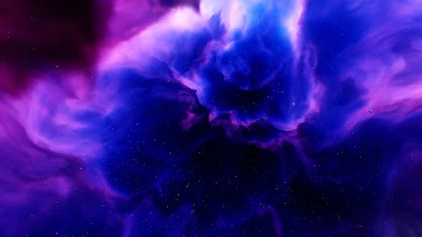 red-violet nebula in outer space, horsehead nebula, unusual colorful nebula in a distant galaxy, red nebula 3d render