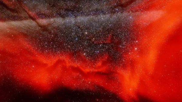 red-violet nebula in outer space, horsehead nebula, unusual colorful nebula in a distant galaxy, red nebula 3d render