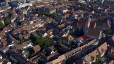 Almanya 'nın eski tarihi bölgesinin Durlach Havalimanı. 