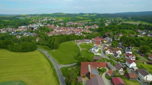 Veduta Aerea Centro Storico Germania Una Giornata Sole Estate — Video Stock