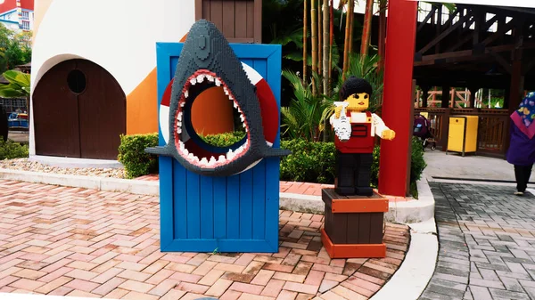 Джохор Хару Малайзия Января 2021 Года Legoland Park Malaysia Resort — стоковое фото