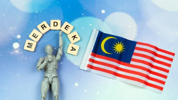 31St August Malaysia Independence Day Independence Day Concept Celebrating Malaysia — Stock Photo, Image