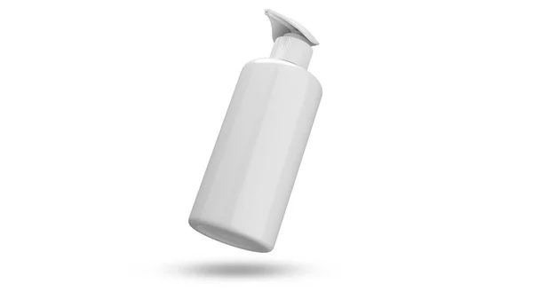 Spray Fles Mockup Pomp Type Voor Insert Merk Label Voor — Stockfoto