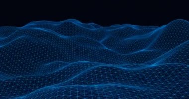 Soyut çokgen uzay düşük polyester arka plan ve parlak çizgi. 3d oluşturma