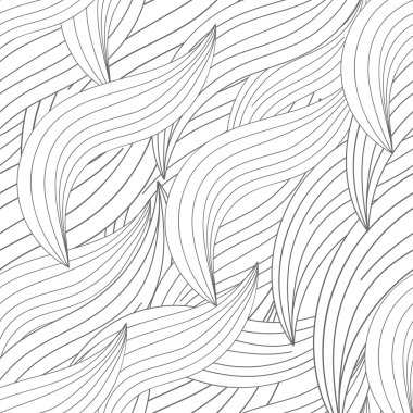 Yaprakları ve çizgili desen