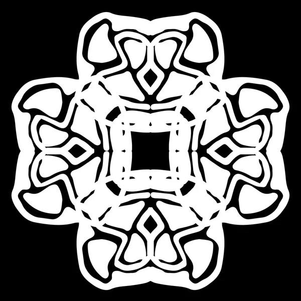 Süsleme soyut, desen kalıp, tasarım, dekorasyon öğesi, vektör çizim kesilmiş