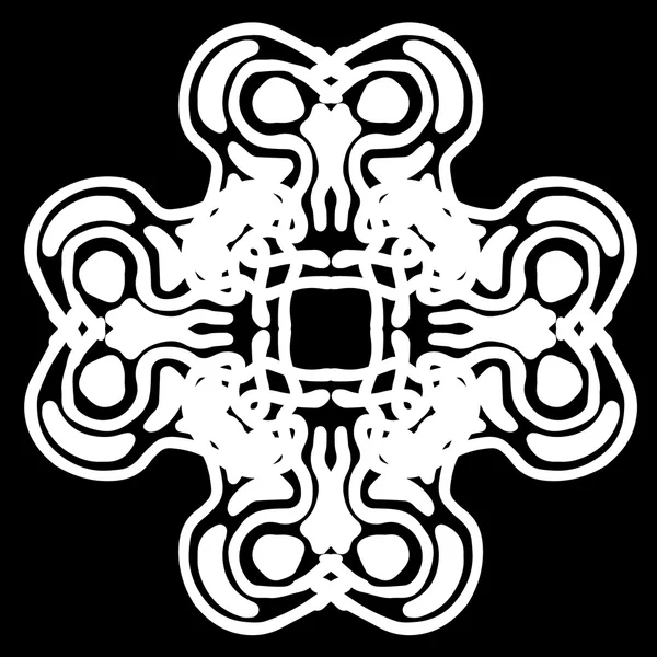 Süsleme soyut, desen kalıp, tasarım, dekorasyon öğesi, vektör çizim kesilmiş