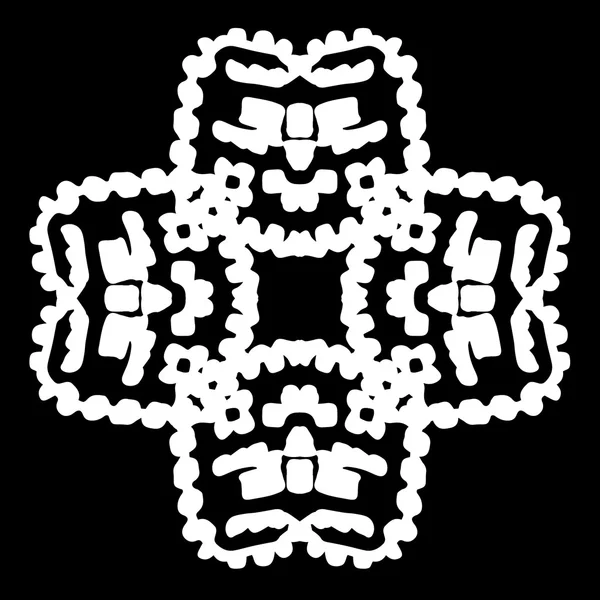 Süsleme soyut, desen kalıp, tasarım, dekorasyon öğesi, vektör çizim kesilmiş