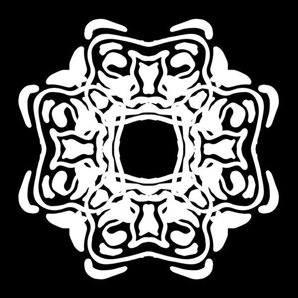 Süsleme soyut, desen kalıp, tasarım, dekorasyon öğesi, vektör çizim kesilmiş