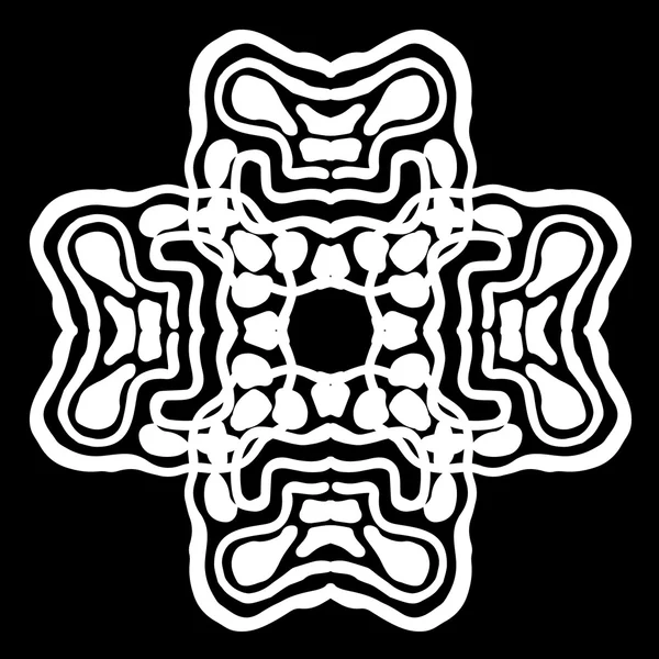 Süsleme soyut, desen kalıp, tasarım, dekorasyon öğesi, vektör çizim kesilmiş