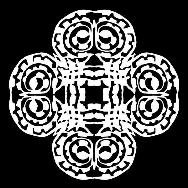 Süsleme soyut, desen kalıp, tasarım, dekorasyon öğesi, vektör çizim kesilmiş