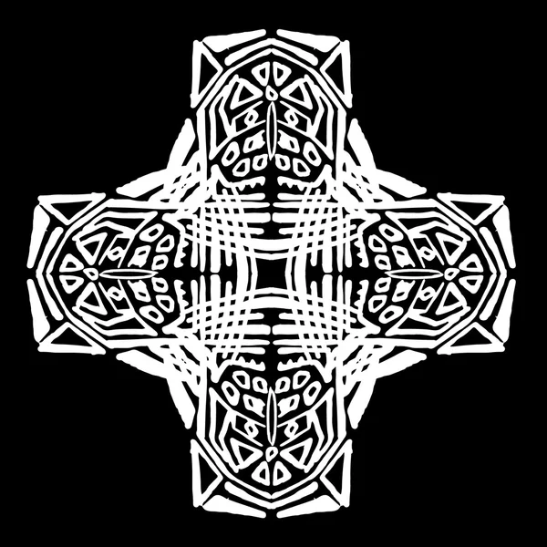 Süsleme soyut, desen kalıp, tasarım, dekorasyon öğesi, vektör çizim kesilmiş