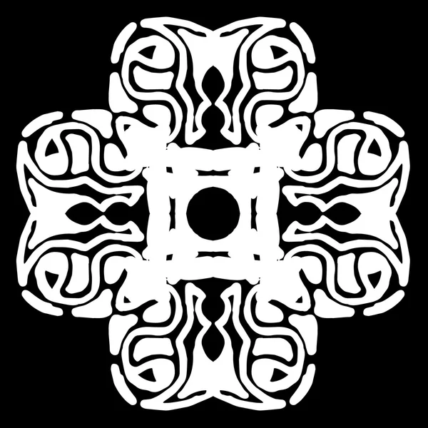 Süsleme soyut, desen kalıp, tasarım, dekorasyon öğesi, vektör çizim kesilmiş