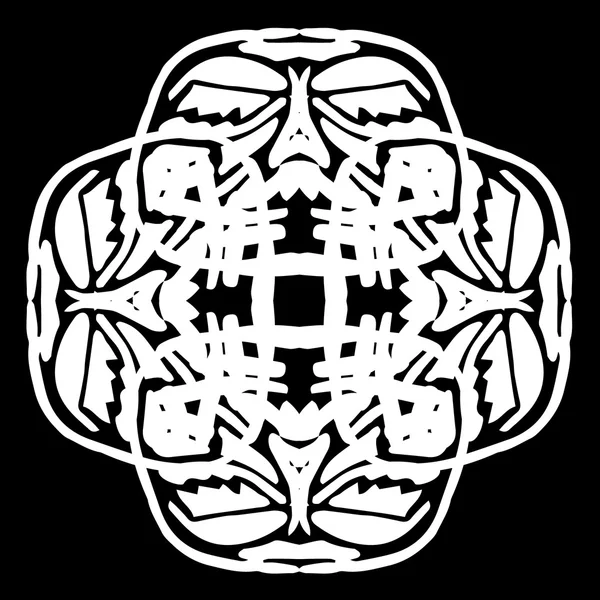 Süsleme soyut, desen kalıp, tasarım, dekorasyon öğesi, vektör çizim kesilmiş