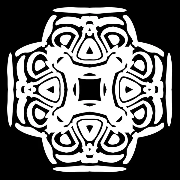 Süsleme soyut, desen kalıp, tasarım, dekorasyon öğesi, vektör çizim kesilmiş