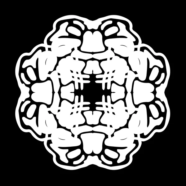 Süsleme soyut, desen kalıp, tasarım, dekorasyon öğesi, vektör çizim kesilmiş