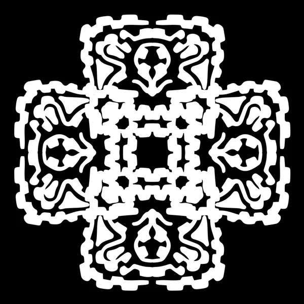 Süsleme soyut, desen kalıp, tasarım, dekorasyon öğesi, vektör çizim kesilmiş