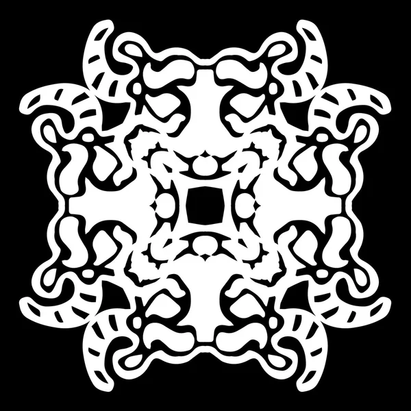 Süsleme soyut, desen kalıp, tasarım, dekorasyon öğesi, vektör çizim kesilmiş