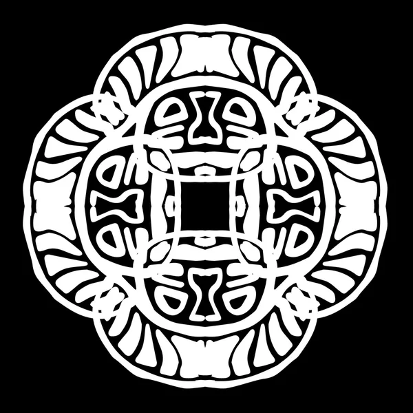 Süsleme soyut, desen kalıp, tasarım, dekorasyon öğesi, vektör çizim kesilmiş