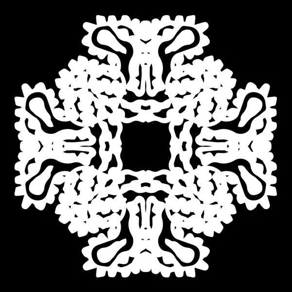 Süsleme soyut, desen kalıp, tasarım, dekorasyon öğesi, vektör çizim kesilmiş