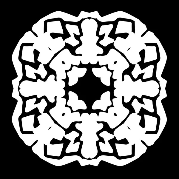 Süsleme soyut, desen kalıp, tasarım, dekorasyon öğesi, vektör çizim kesilmiş