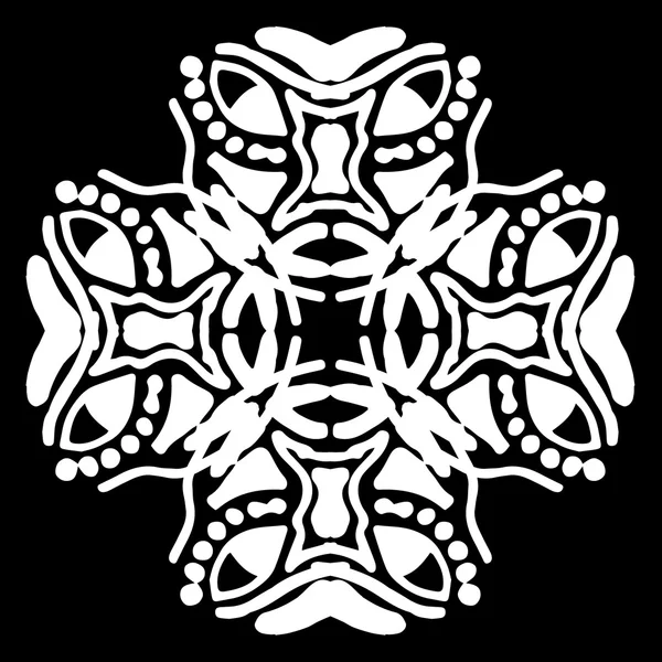 Süsleme soyut, desen kalıp, tasarım, dekorasyon öğesi, vektör çizim kesilmiş