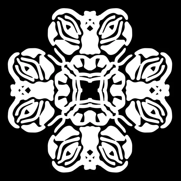 Süsleme soyut, desen kalıp, tasarım, dekorasyon öğesi, vektör çizim kesilmiş