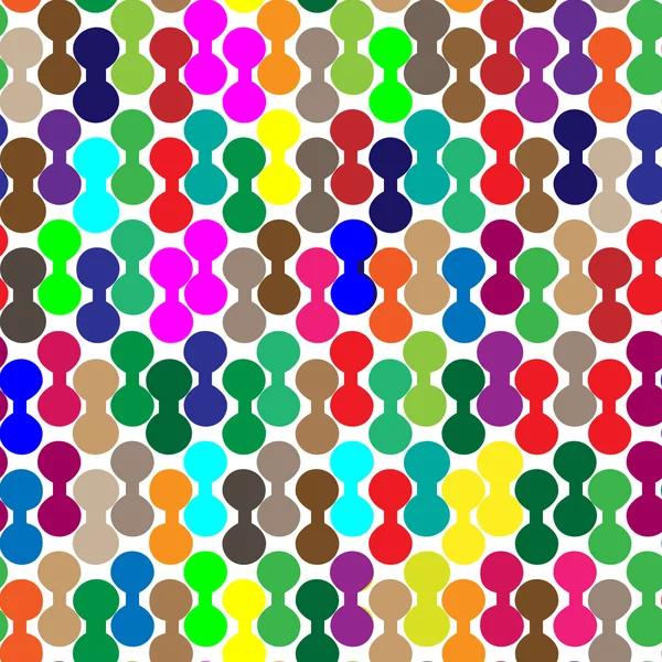 Seamless pattern with colored figures — Stock Photo, Image