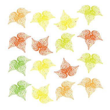 Beyaz arka planda kesintisiz güzellik çiçek desenleri