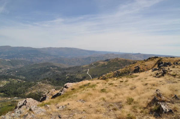 Las Montañas Cerca Arouca Portugal — Foto de Stock
