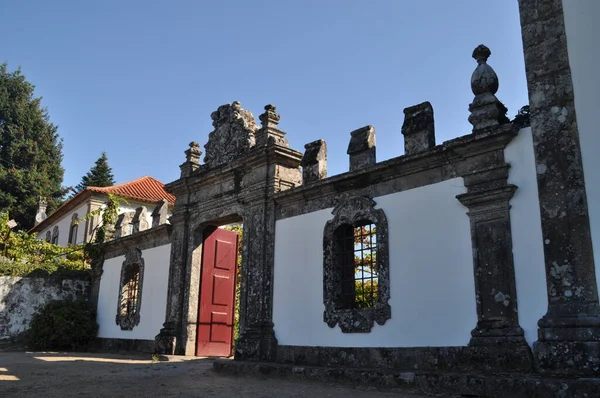 Дом Городе Понте Лима Португалия — стоковое фото