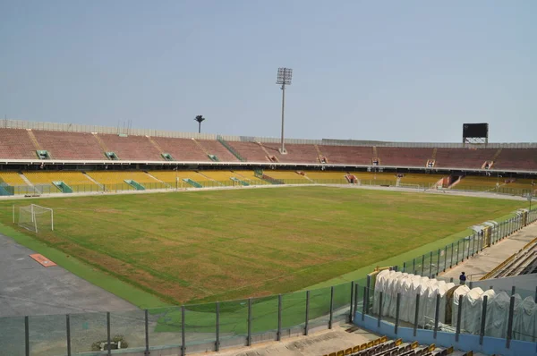 Αθλητικό Στάδιο Της Άκρα Στην Αφρικανική Πόλη Άκρα Της Γκάνα — Φωτογραφία Αρχείου