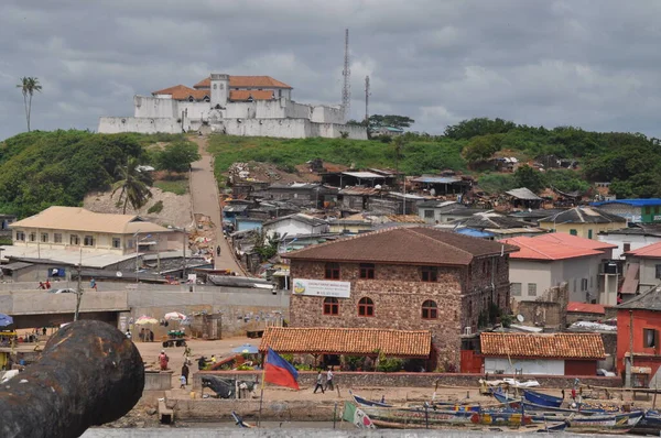 ガーナのエルミナ市内中心部の眺め — ストック写真