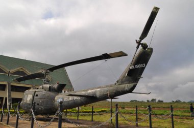 Eski Khe Sanh Savaş Üssü, Vietnam 'daki Amerikan helikopteri..